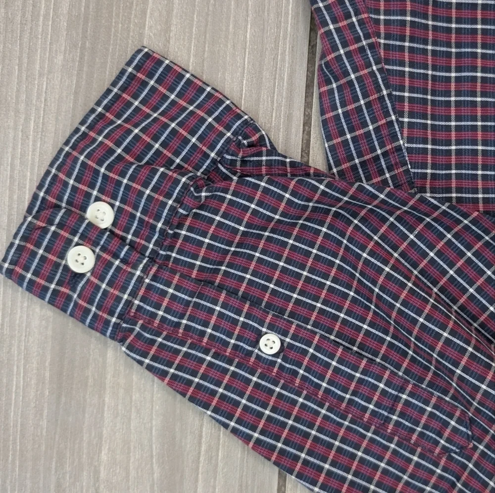 🥁 Vintage Banana Republic Plaid Button Down Shirt